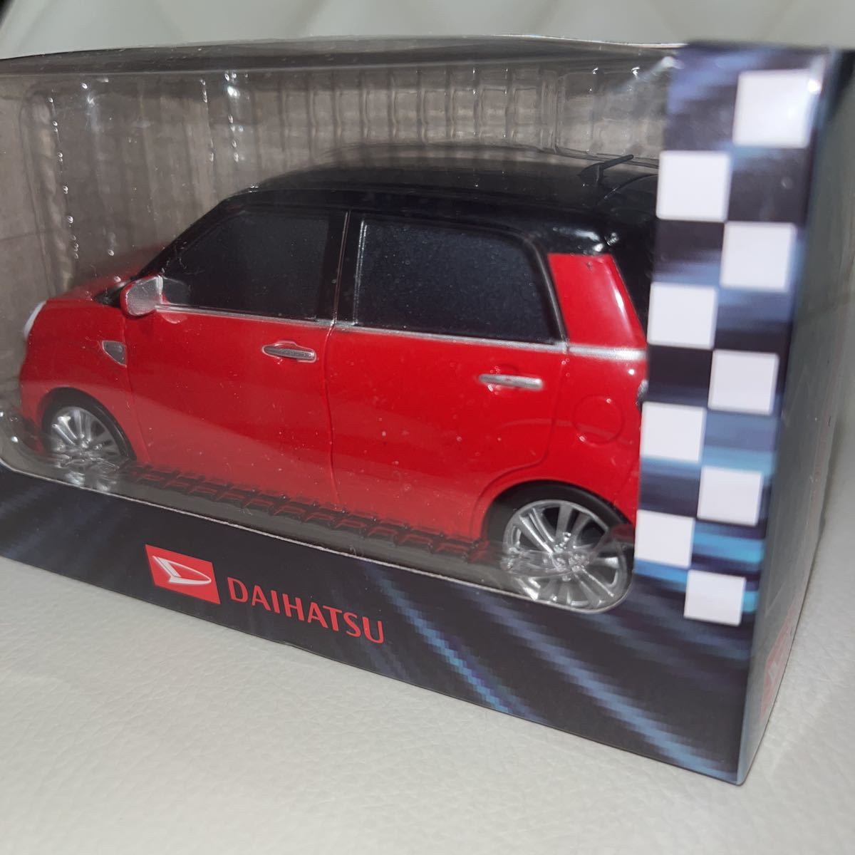 DAIHATSU ダイハツ キャストスポーツ CAST SPORT ディーラー非売品 プルバックカー ミニカー シャイニングレッド×ブラック カラーサンプル_画像5