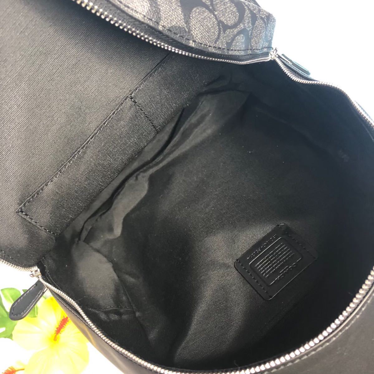 COACH コーチリュック 新品 バッグパック シグネチャー 新作 グレー
