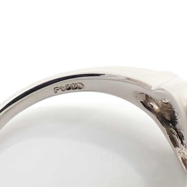 Christian Dior ダイヤ リング PT900 約10.5号 4.4g ディオール 美品 仕上げ済 質屋_画像9