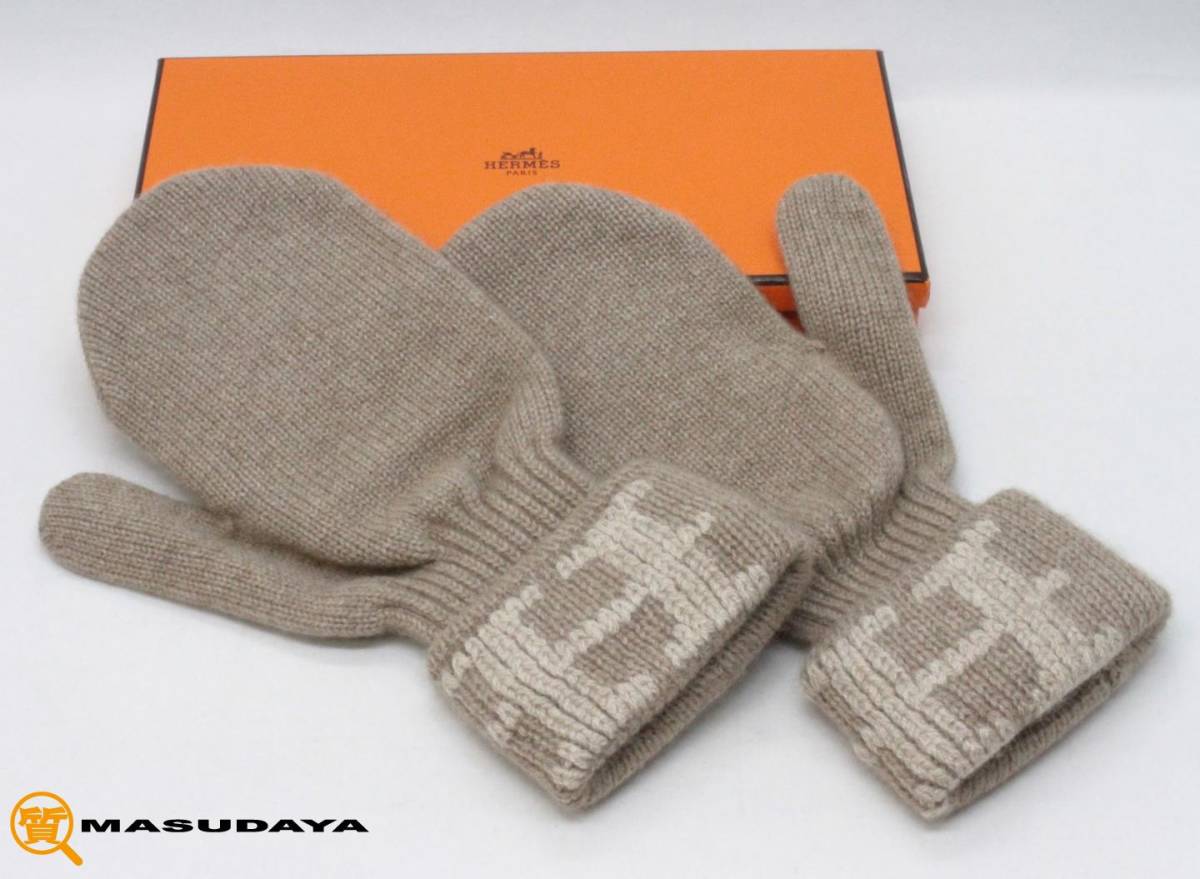 再追加販売 ◇極美品◇エルメスHERMES ダーリン 手袋 Sサイズ ベージュ