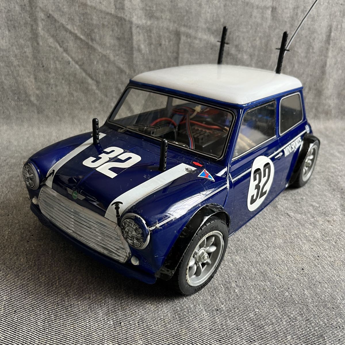 最終価格 タミヤM03 ラジコン Yahoo!オークション - タミヤ 1/10 ミニクーパー M03 ラジコン