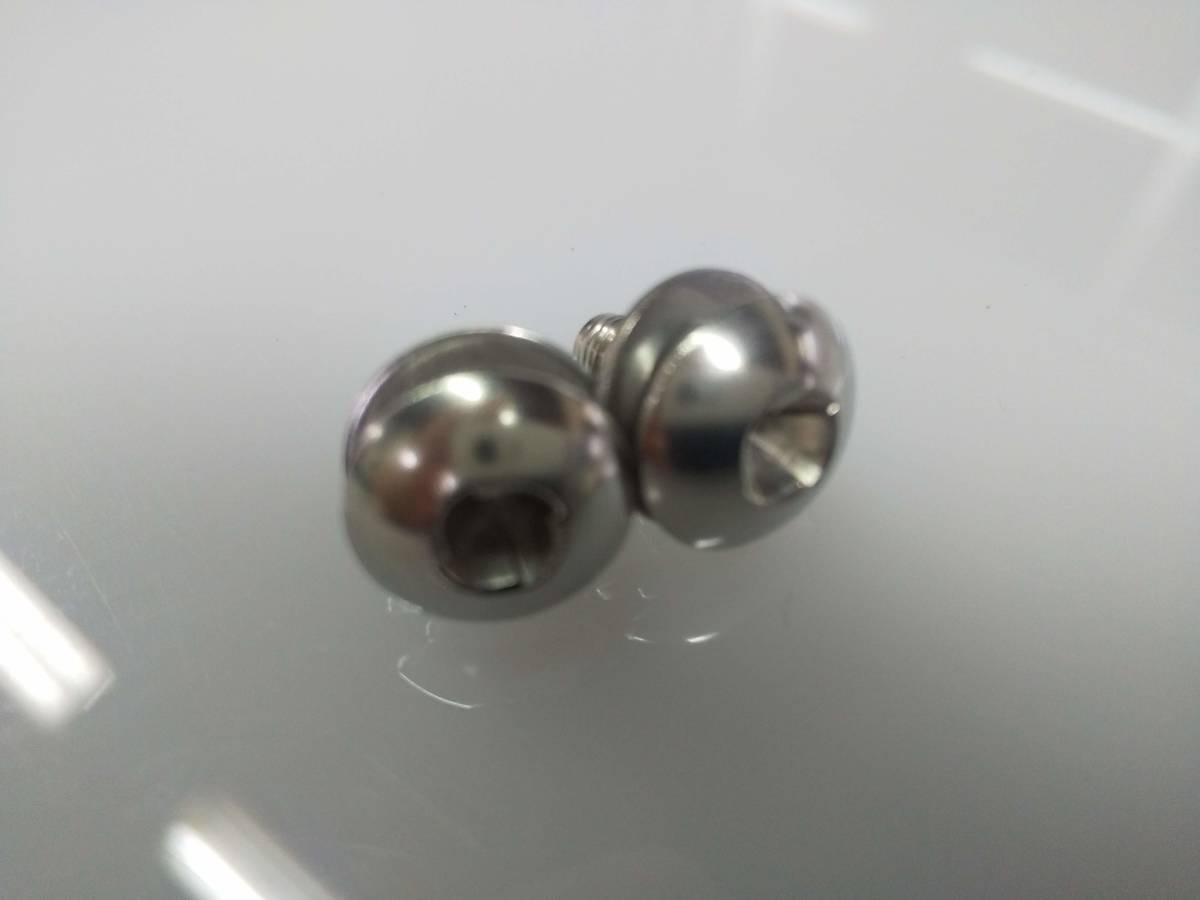  free shipping (+) head One Way screw One Way screw silver color M5×12mm 2 2 ps 