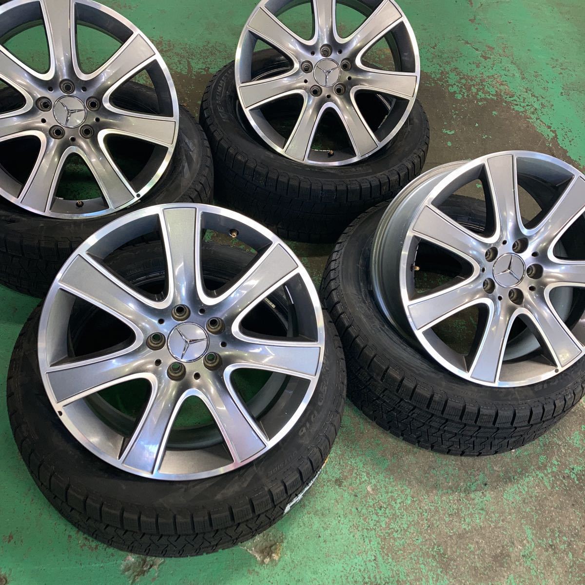 たしろ屋 245/50R18 メルセデスベンツ Sクラス ホイール ランフラット