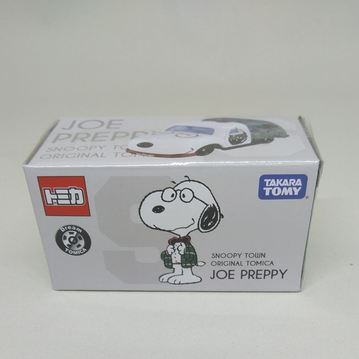 ドリームトミカ JOE PREPPY SNOOPY スヌーピータウンオリジナル ドリームトミカ JOE PREPPY SNOOPY スヌーピータウンオリジナル