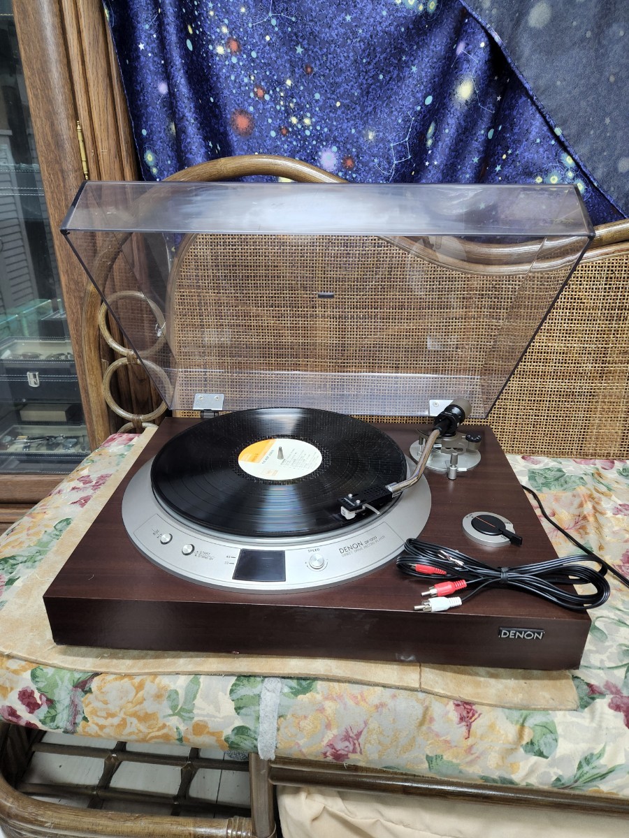 レストア済超美品カートリッジ.針新品!DENONレコードプレーヤーDP-1600-