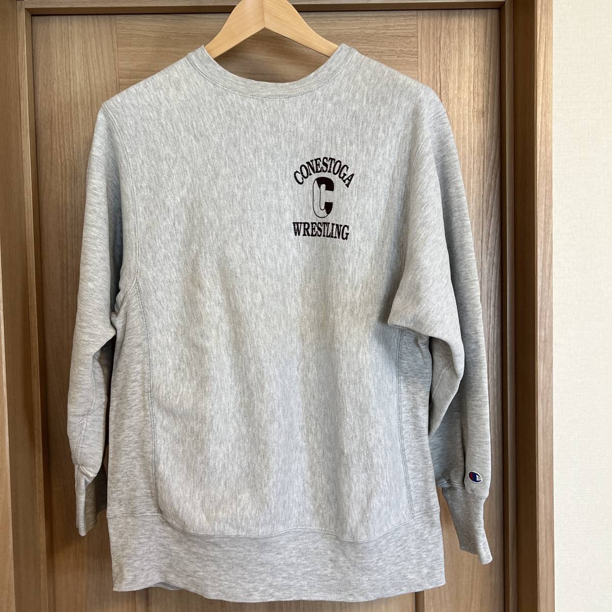 90s vintage sweat shirt リバース 両面 アニマル noonaesthetics.com