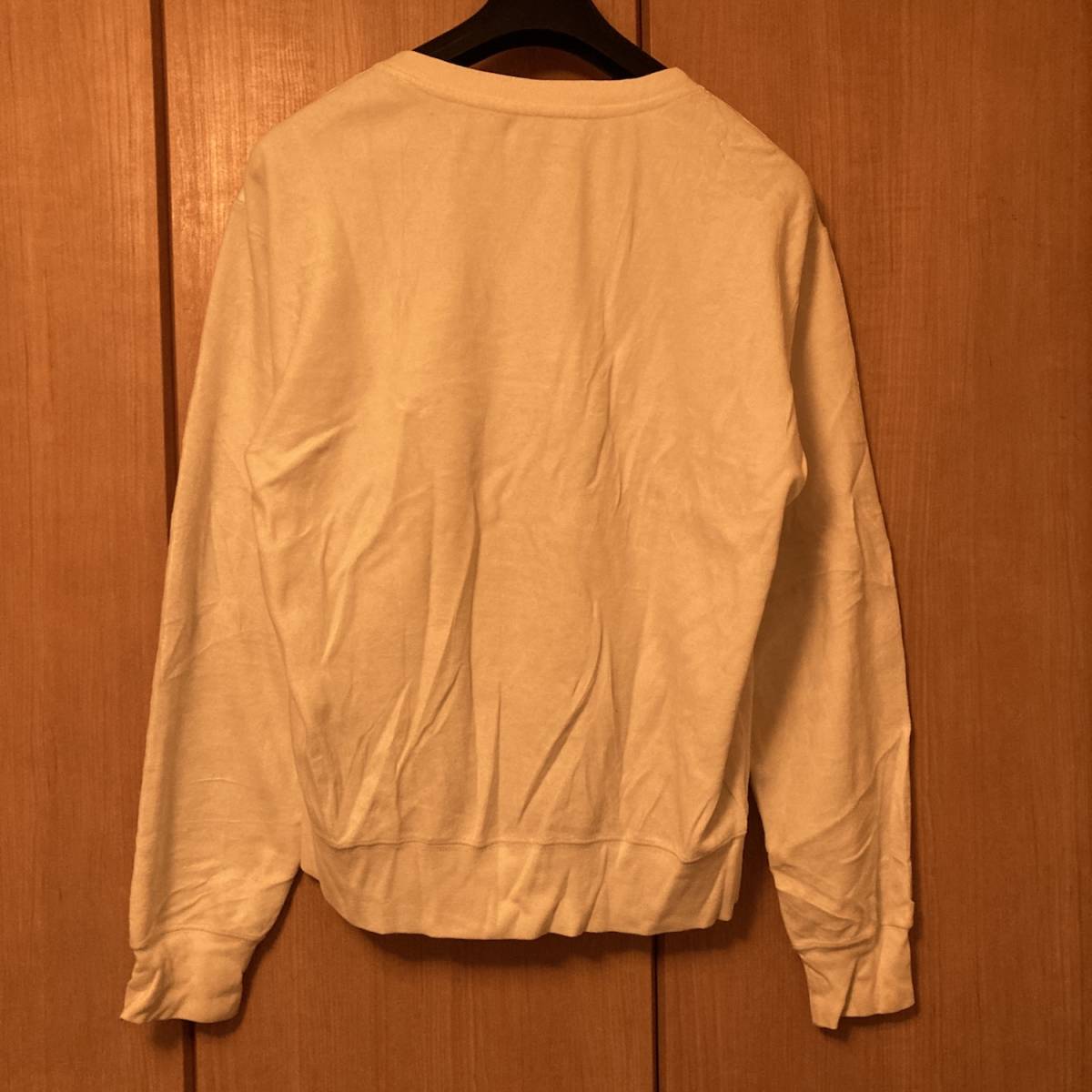 size M | ★★★★★L | スウェット Vネック トレーナー | ホワイト | ユナイテッドアローズ | SWEAT | WHITE 白 |