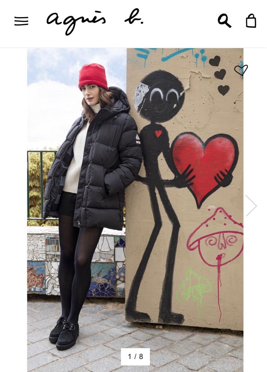 PYRENEX × agnes b ピレネックス アニエスベー コラボ ダウン