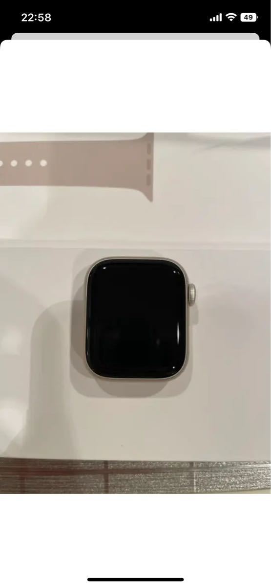 Apple Watch 7 starlight GPSモデル 41mm