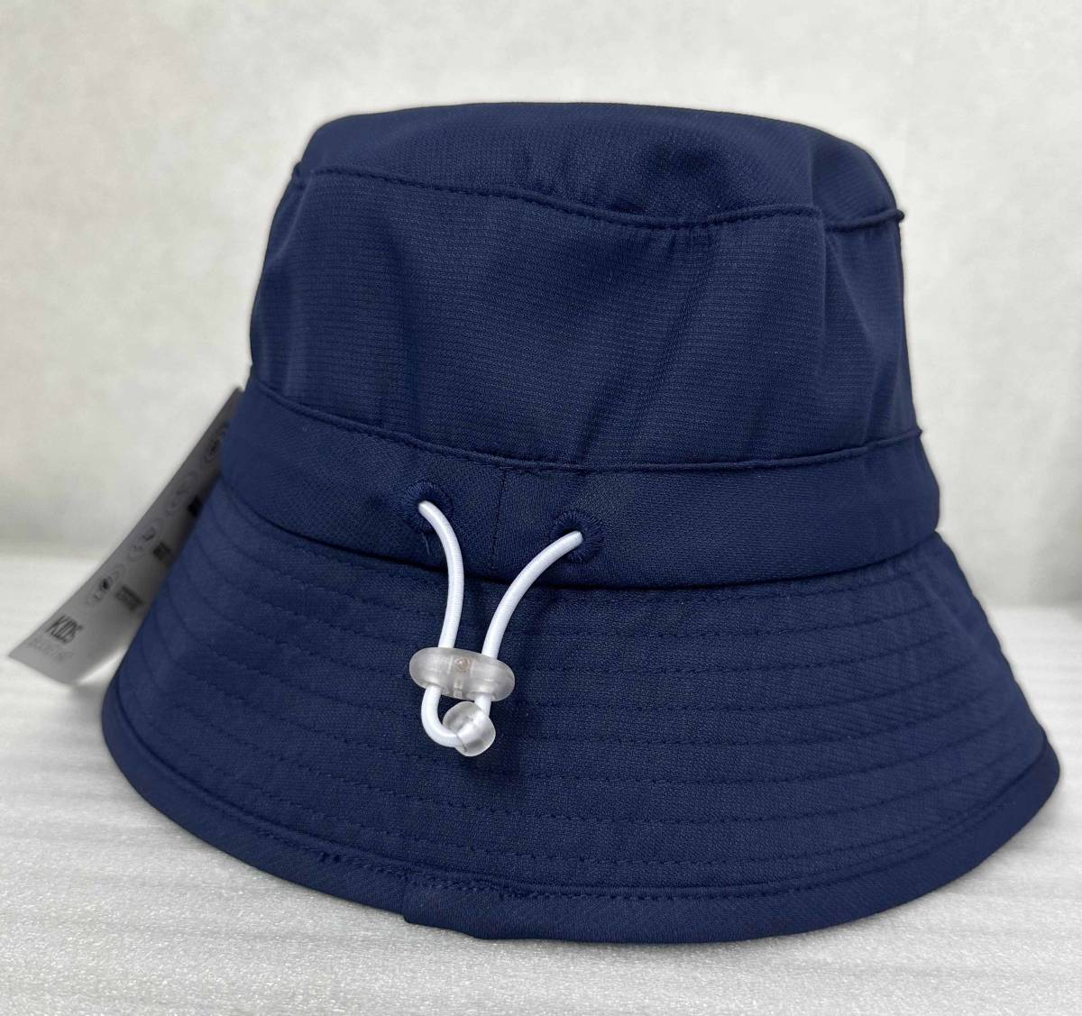  new goods * PUMA Puma Kids bucket hat hat sunshade attaching navy neck guard attaching child bake is UV SPF50 adjuster attaching speed . dry 