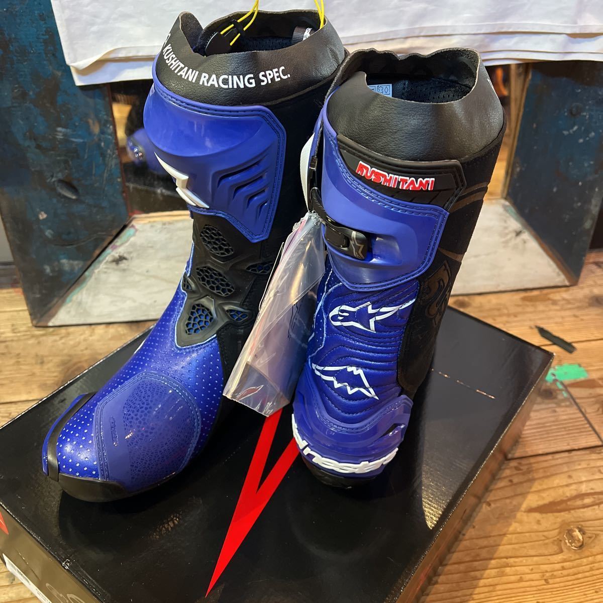 シルバーグレー サイズ クシタニ レーシングブーツ アルパインスターズ