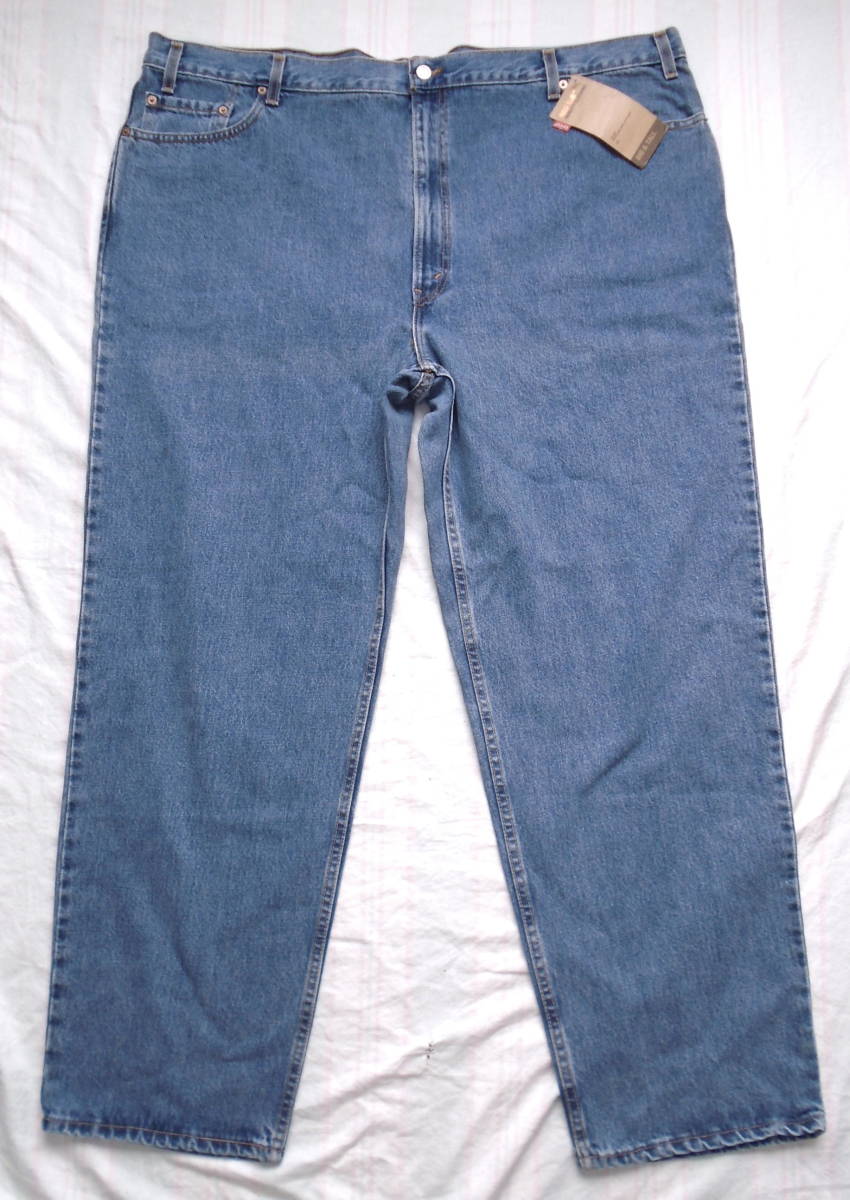 デッド★新品★01年★Levi's 550★RED TAB★リラックスフィット★赤Rタブ★米国製★(W:50 L:32)