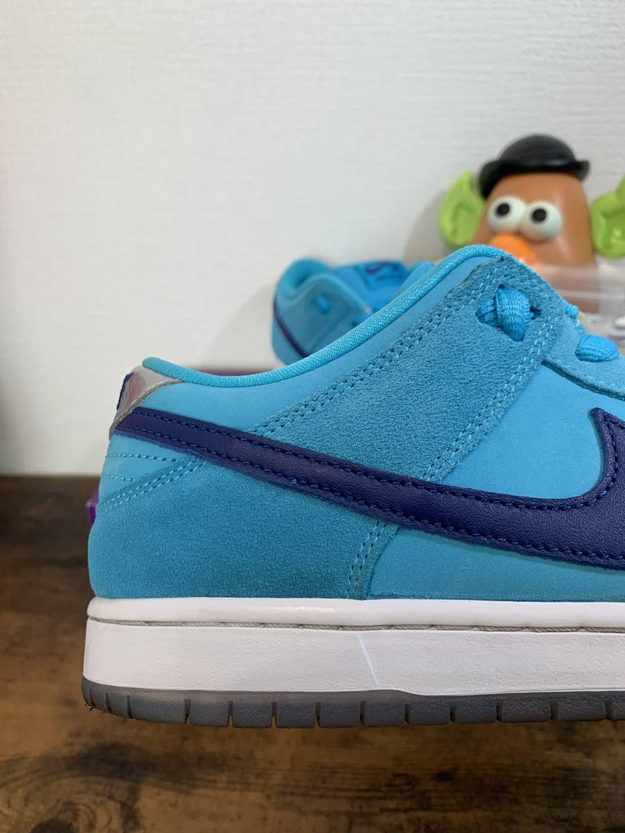 中古美品!!【Nike SB Dunk Low Pro (Blue Fury) BQ6817-400】ナイキ ダンク　エスビー　ブルー　フューリー