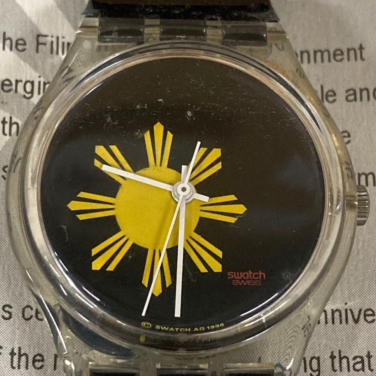 完動』 スオッチ ヴィンテージ AG1992 腕時計(アナログ