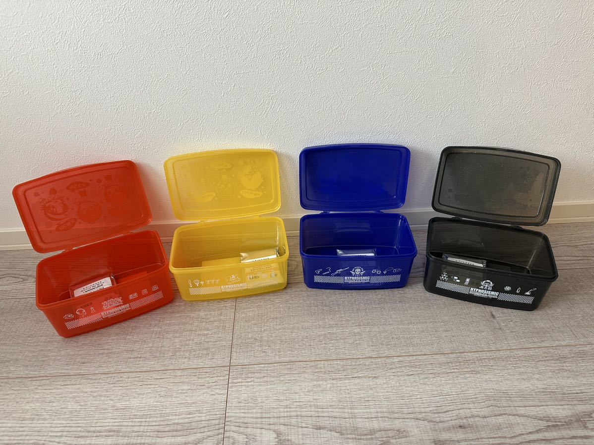 ヒプノシスマイク】スイーツボックス4種 ラメアクリルキーホルダー4種