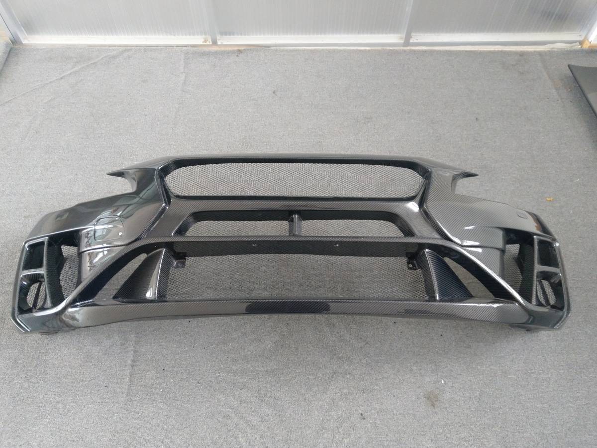 15- VA# (VAB & VAF) STI&S4 VRS AR II-STYLE front bumper carbon 