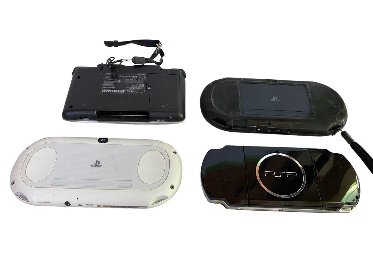 1円〜 PSVITA PSP DS 本体 まとめ PSP-3000 1台 PSVITA PCH-2000 2台