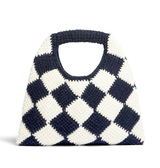 MARNI マルニマーケット スモール テックウール ハンドバッグ リリーホワイト 新品未使用 トートバッグ 保存袋付き 白