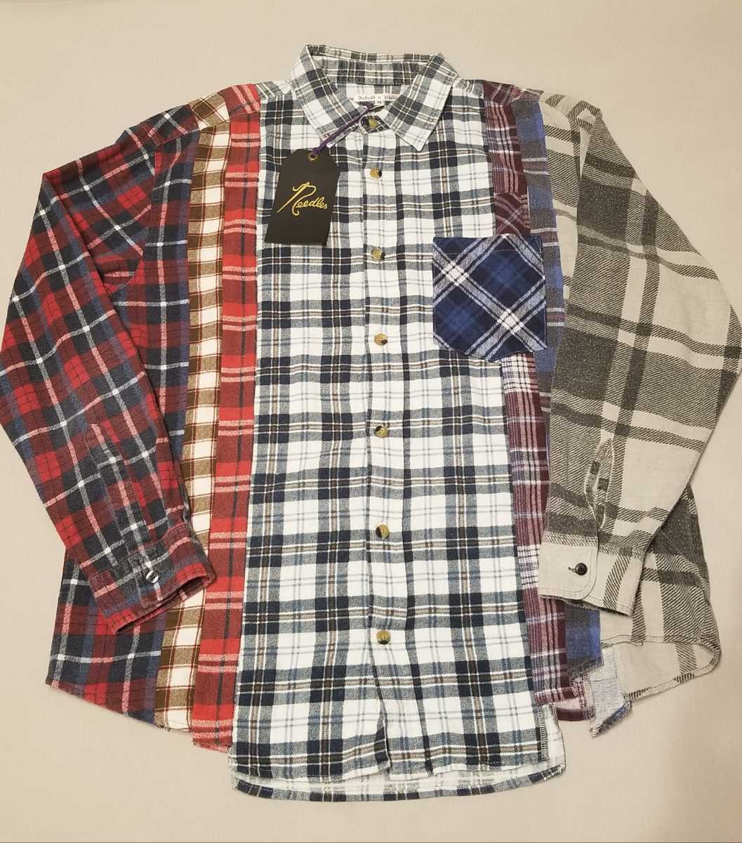 新品 Rebuild by needles ネルシャツ リメイク M | andrely.com