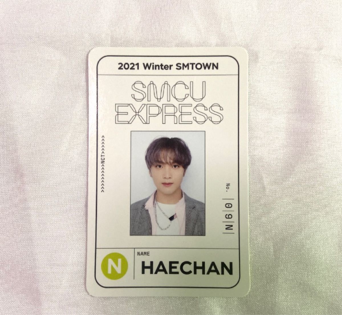 NCT ヘチャン　パスカード　smcu express winter 2021