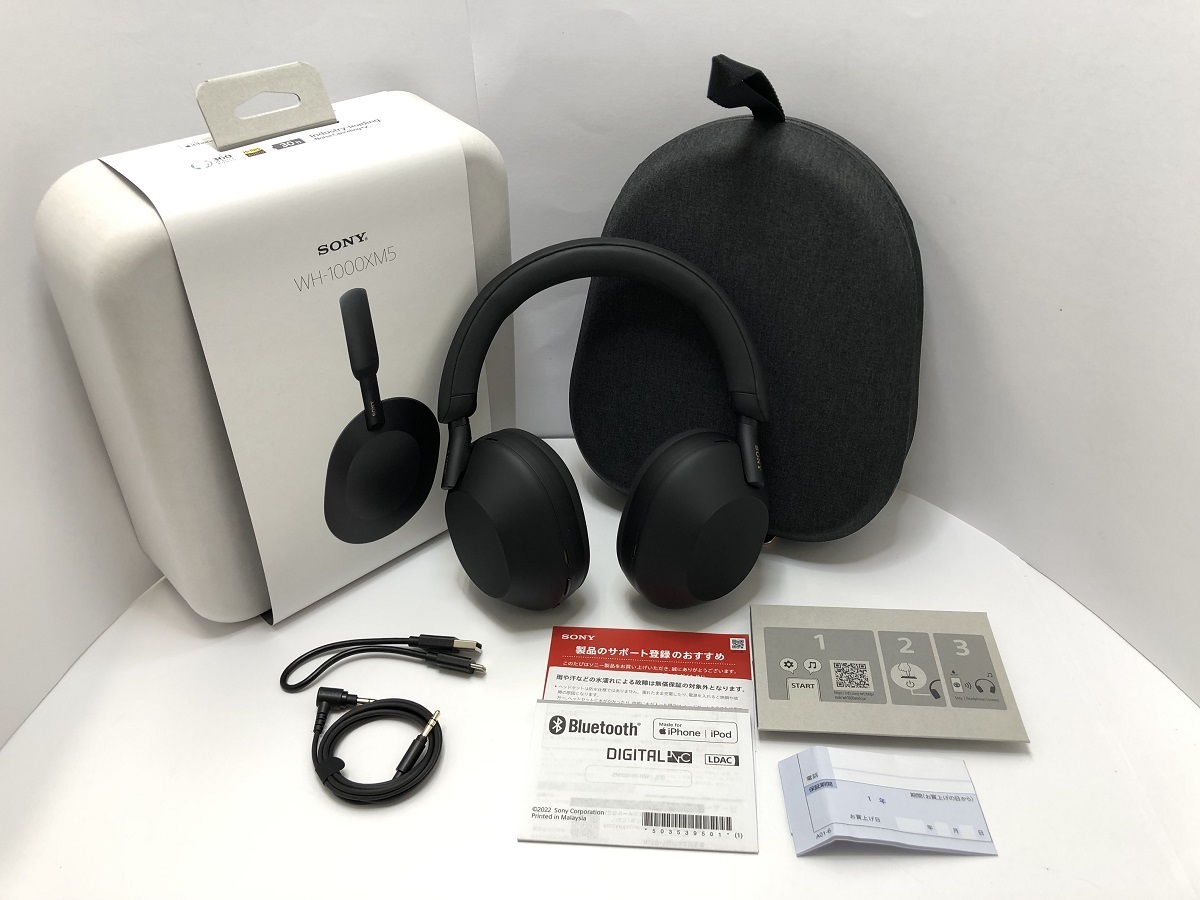 SONY WH-1000XM5 (B) [ブラック] - ヘッドフォン