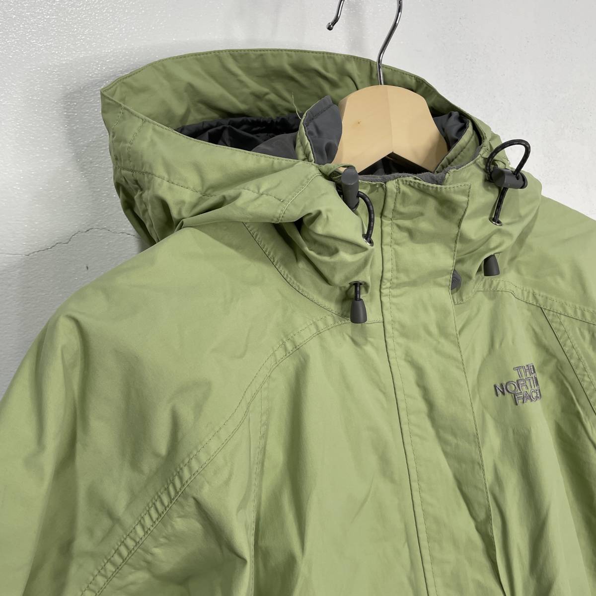 送料無料☆THE NORTH FACE☆HYVENT☆ノースフェイス☆マウンテンパーカ☆ナイロンジャケット☆ライナー付き☆グリーン系☆S☆J22_画像5