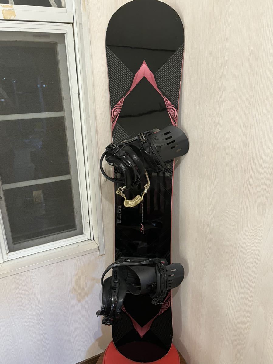 送料込!2点セット!!オガサカ スノーボード FC145 & FLUX SF S/M