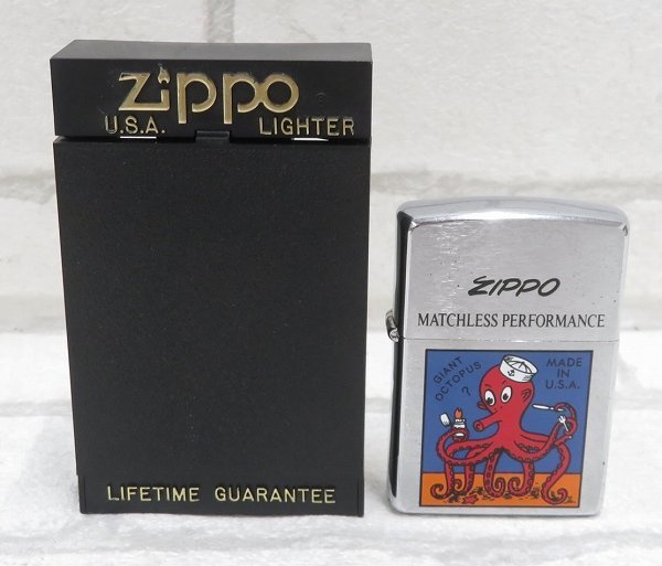 2A4803/ZIPPO ジャイアントオクトパス 98年 USA製 ジッポ ライター