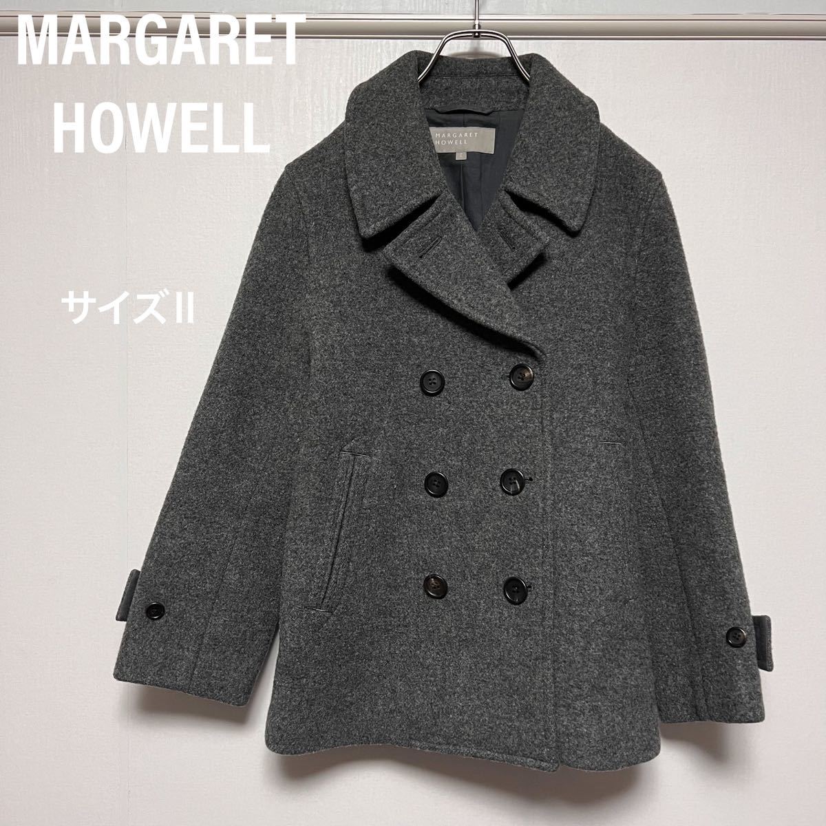 定番キャンバス MARGARET HOWELL マーガレットハウエル コート ウール 日本製