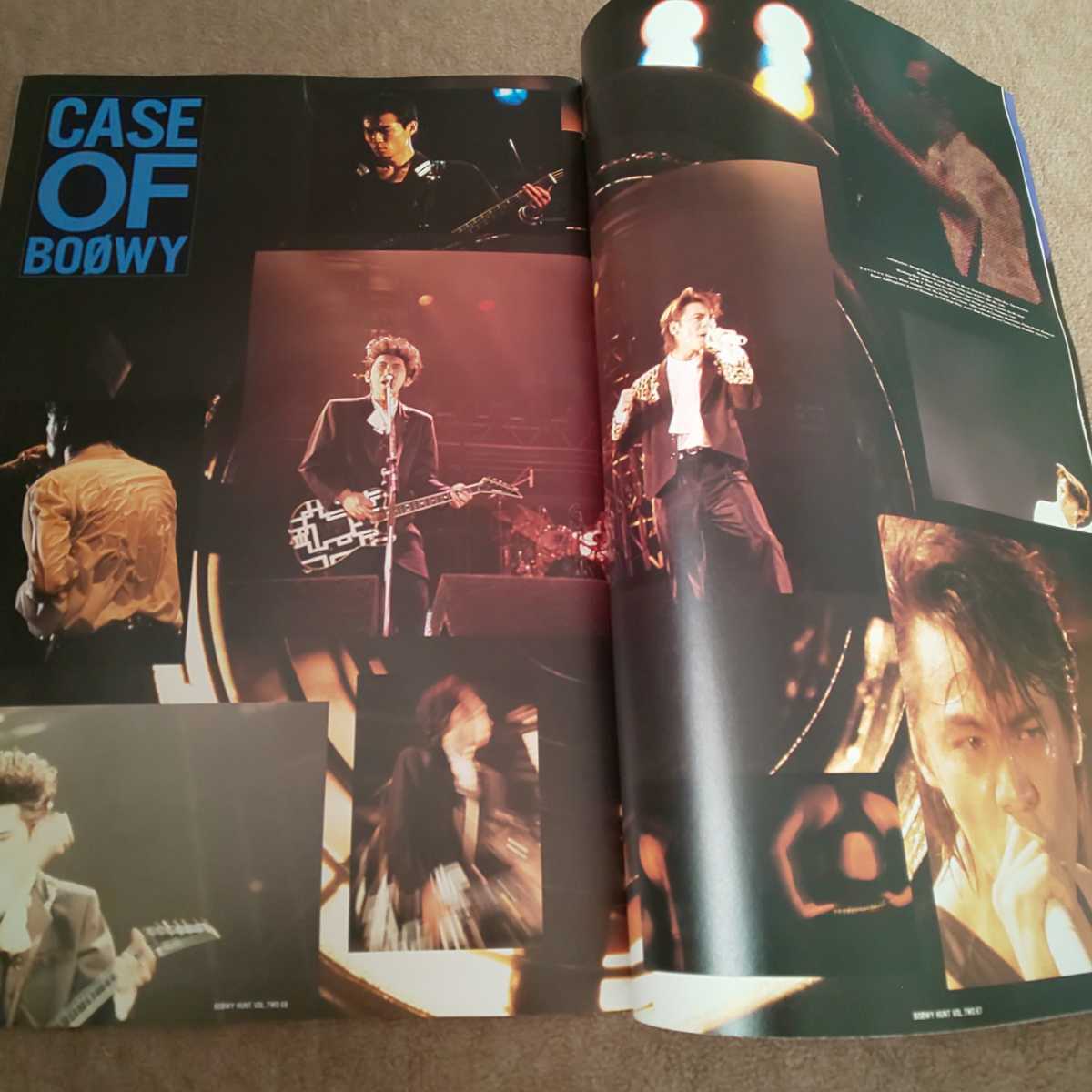 BOOWY HUNT vol.2 ファンクラブ会報誌 氷室京介 布袋寅泰_画像6