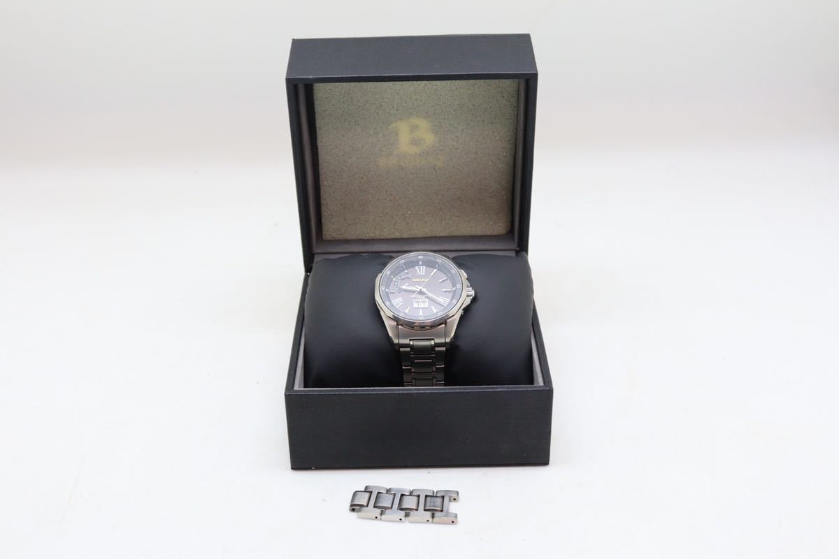 セイコー/SEIKO/ブライツ/BRIGHTZ/ビッグデイト/8B43-0AE0/メンズ/電波