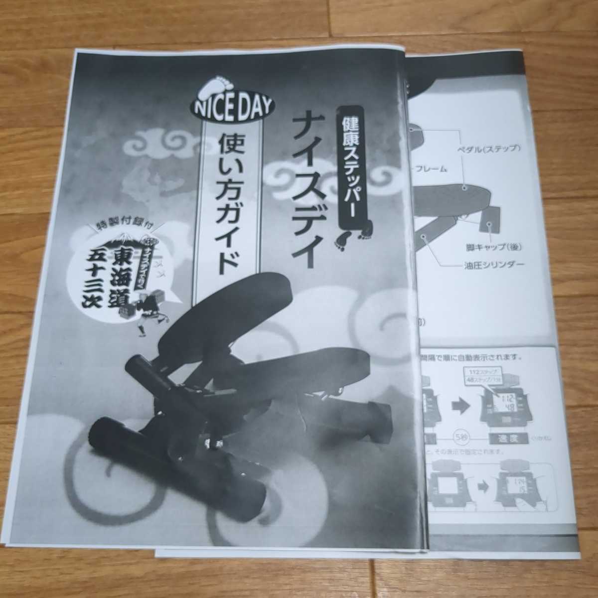 ショップ・ジャパン ナイスデイ NICE DAY 健康ステッパー 美品 説明書