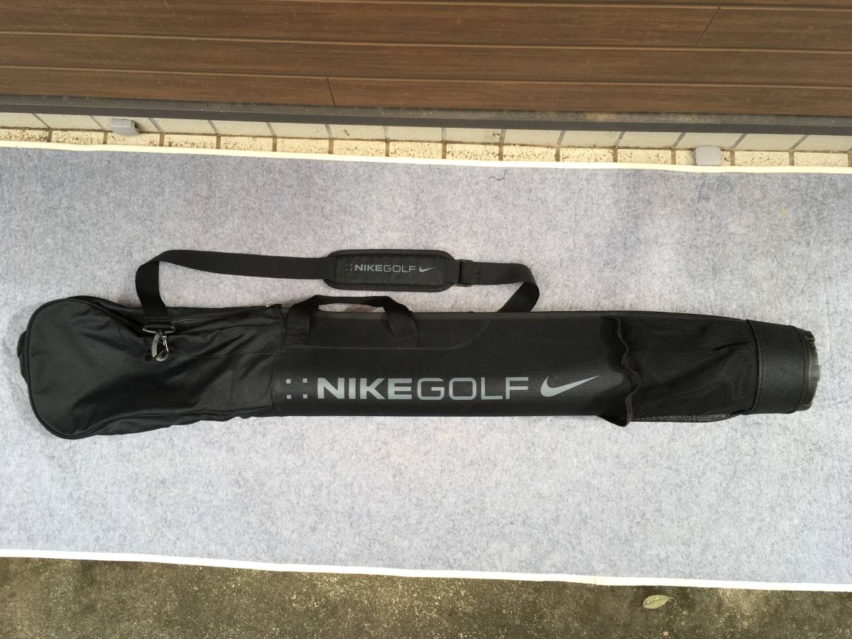 送料無料 希少なケースです ナイキゴルフ Nike Golf ゴルフクラブケース ブラック 約123cm Delvehealth Com