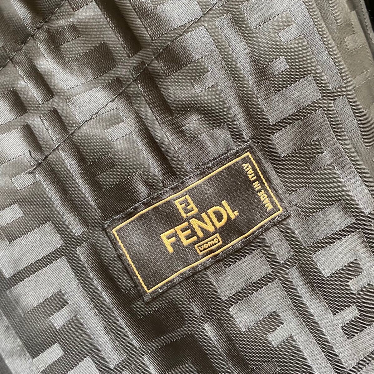 美品 『最高級』 FENDI フェンディ ロング コート ズッカ FFロゴ