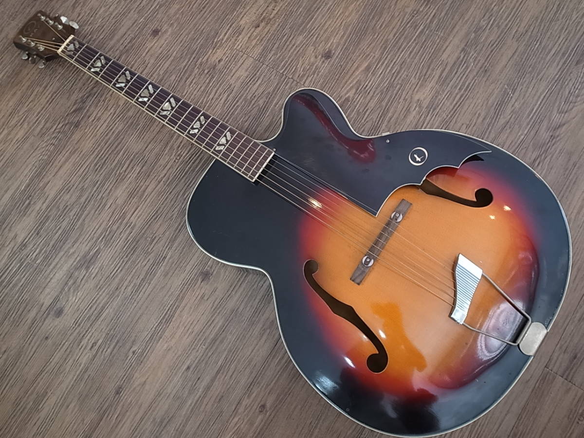 Yahoo!オークション - 1950-1960年代Kay N-6 Arch Top Guitar Yahoo!オークション - 1950-1960年代Kay N-6 Arch Top Guitar