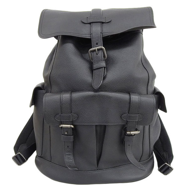 COACH コーチ レザー リュックサック バックパック ブラック gy