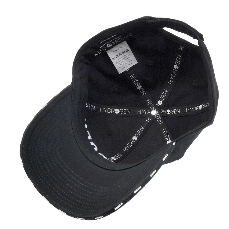 ハイドロゲン HYDROGEN ベース ボール キャップ 野球帽 帽子 225920 007 BLACK ブラック_画像4