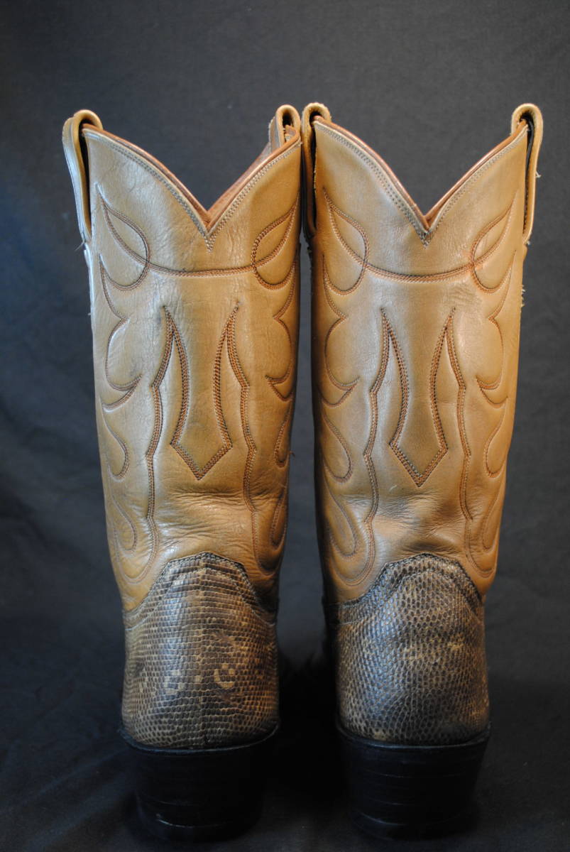  heel rubber new goods . replaced custom western boots ring Lizard leather lizard 11D