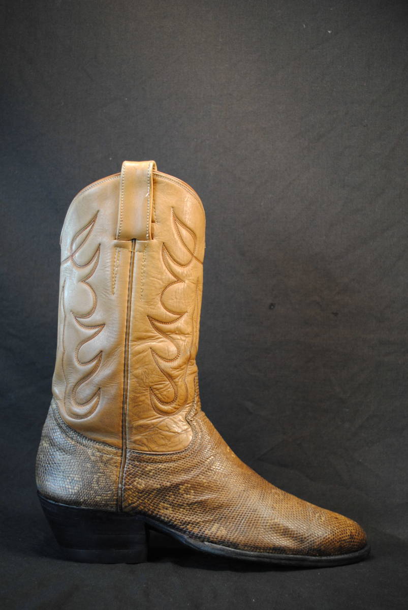  heel rubber new goods . replaced custom western boots ring Lizard leather lizard 11D