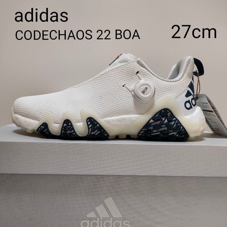 ゴルフシューズ adidas コードカオス22 BOA GX3938 ホワイト - beringtime.in