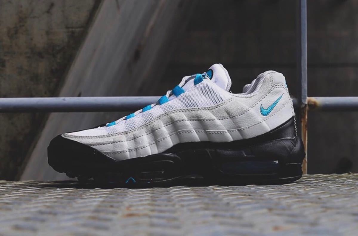 NIKE AIR MAX95 レーザーブルー 25.5cm 美品 レディースファッション