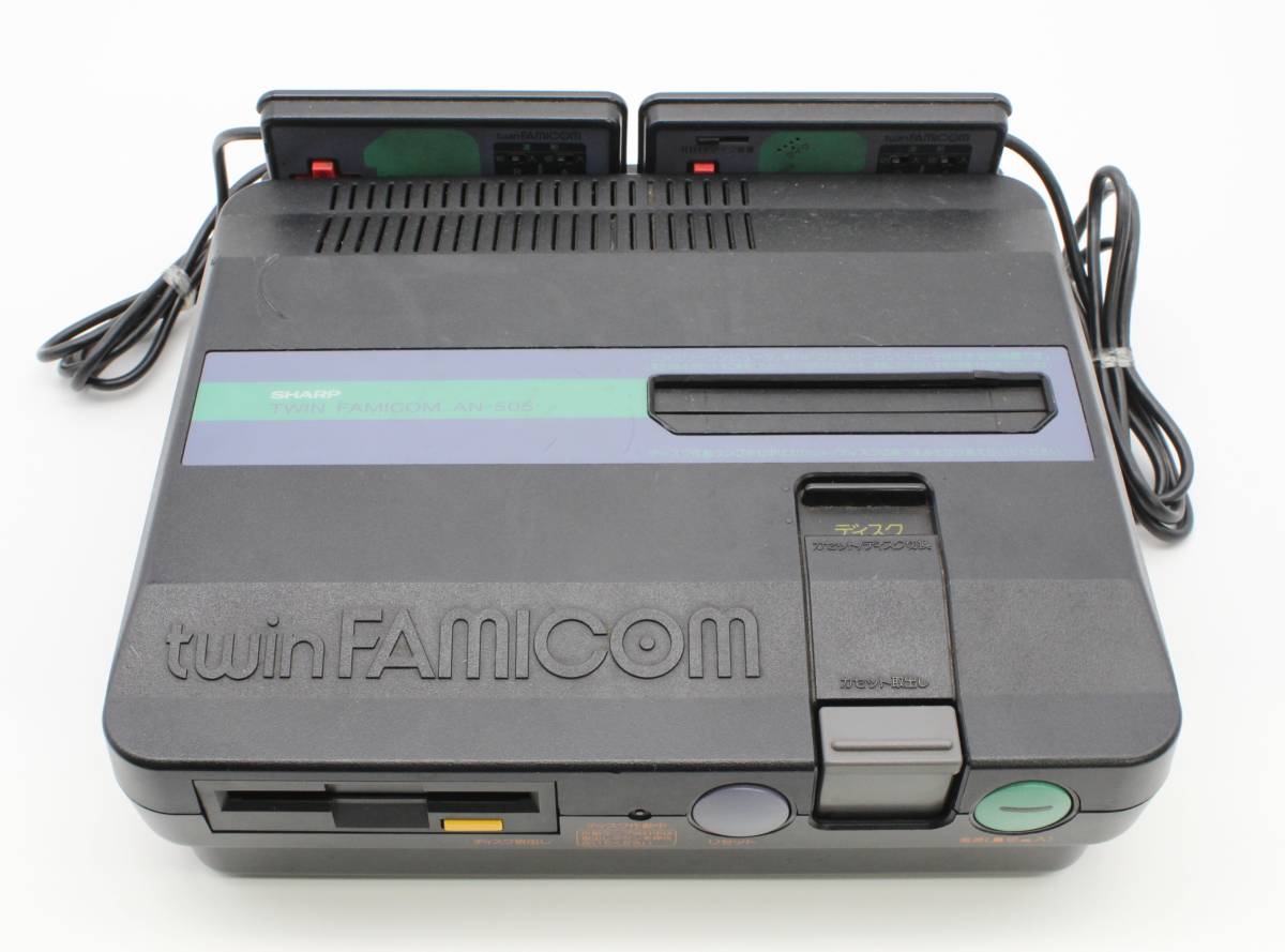 お得な情報満載 SHARP シャープ ツインファミコン AN-505-BK 希少