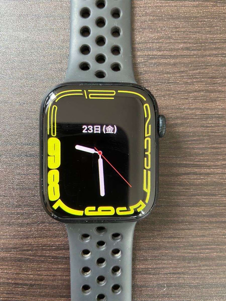 売れ筋新商品 Apple Watch 7 NIKEモデル41mmミッドナイトアルミニウム