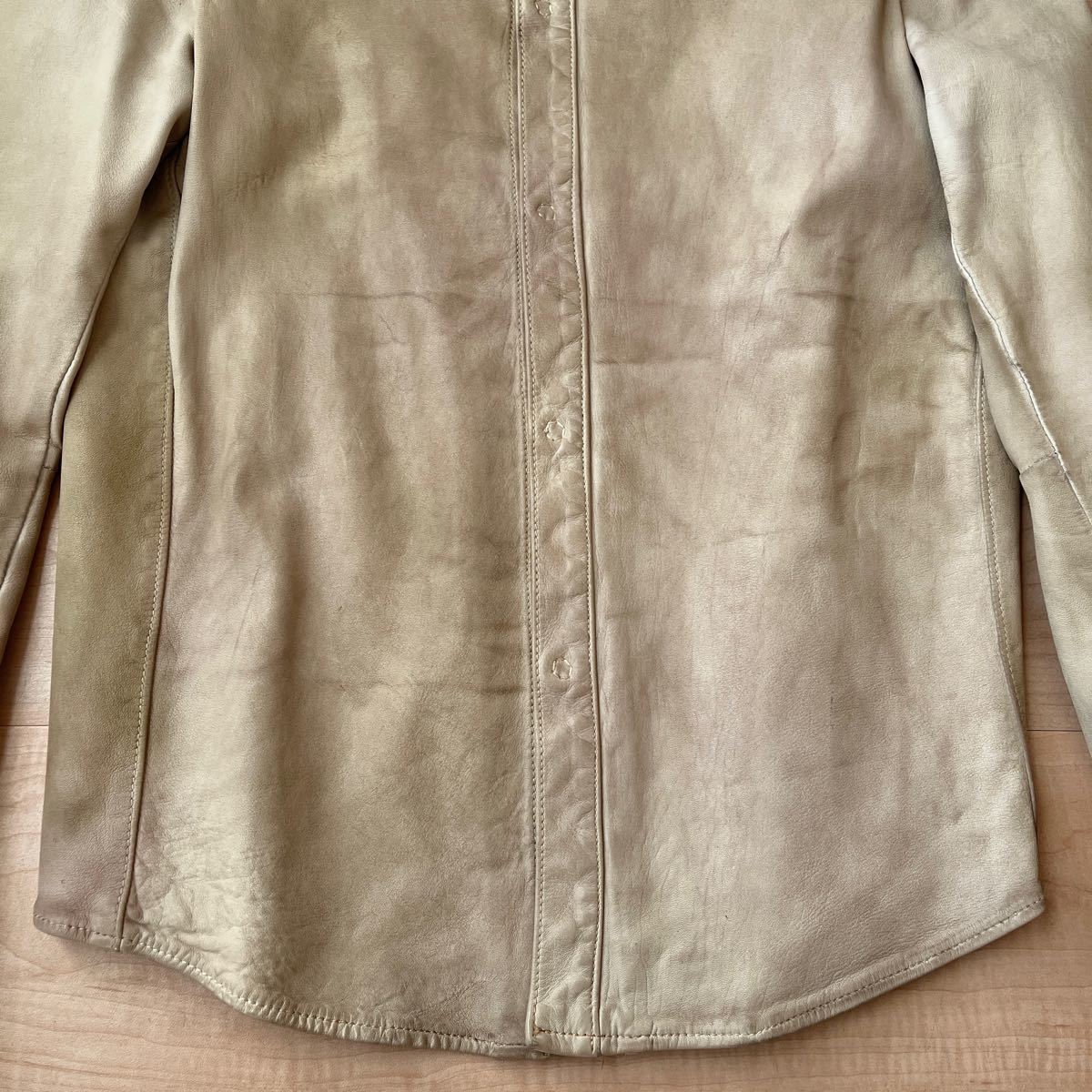 極美品GIORGIO BRATOジョルジオブラット20SSスエードオーバーシャツ