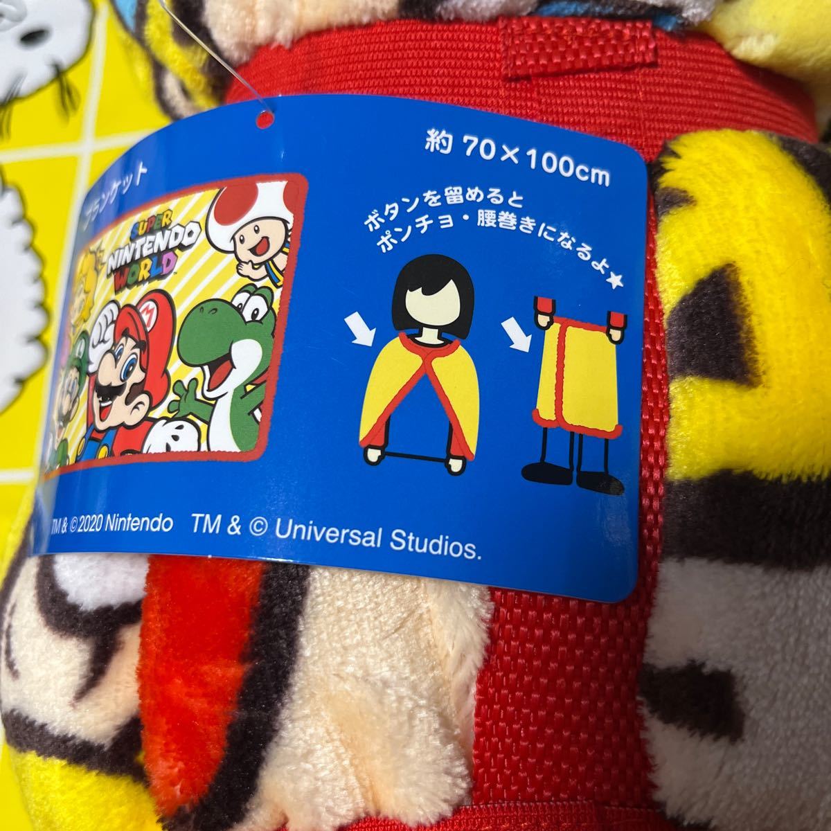 スーパーマリオ USJ ユニバ ブランケット|Yahoo!フリマ(旧 スーパーマリオ USJ ユニバ ブランケット|Yahoo!フリマ(旧