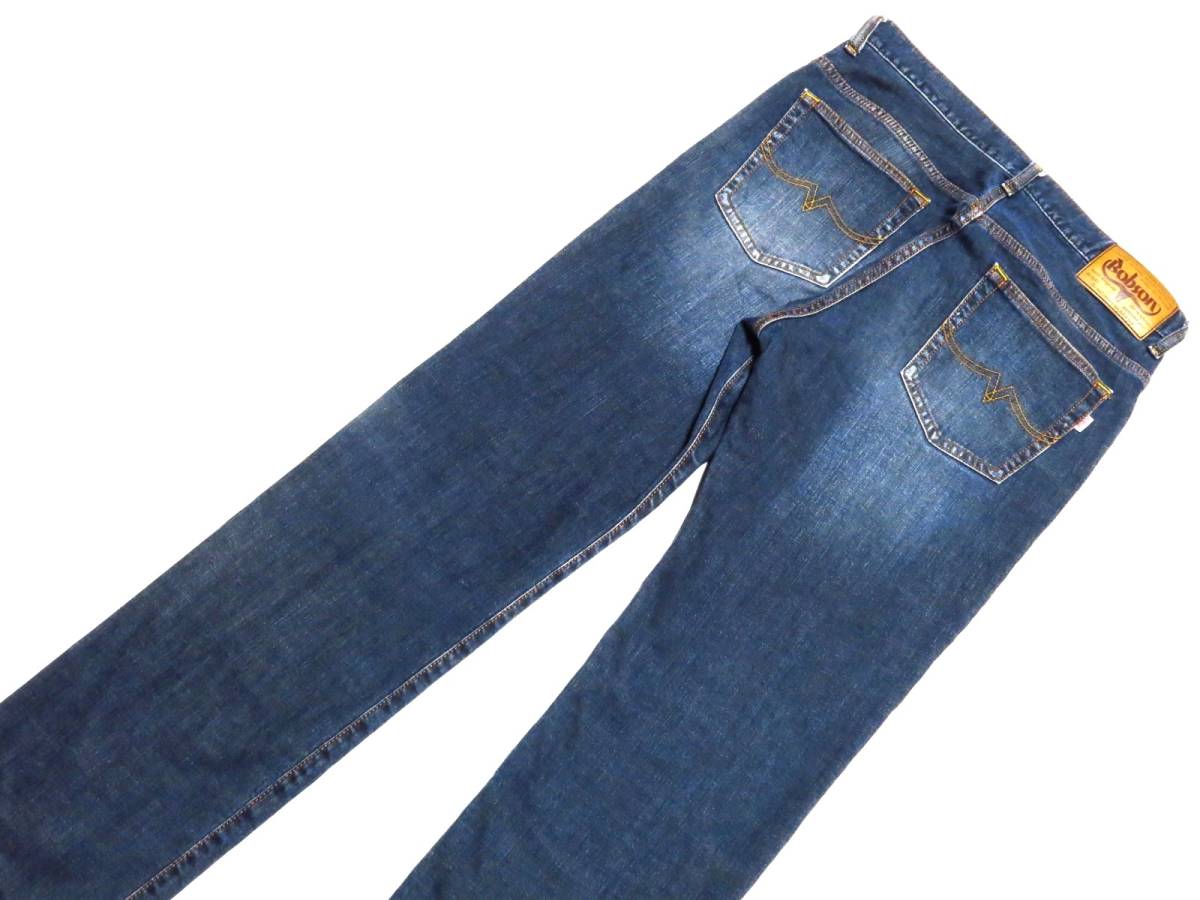 BOBSON Bobson стрейч Denim брюки W33(W полный размер примерно 84cm) ( номер лота 022)