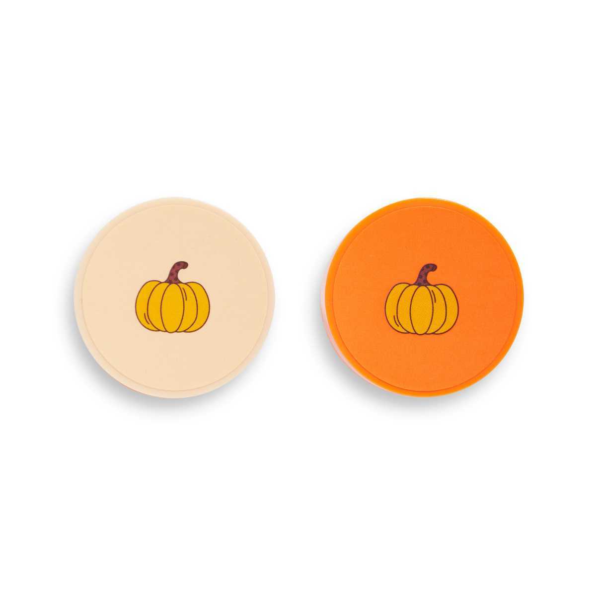 【Pumpkin Spice Lip Care Set】メイクアップレボリューション■リップスクラブ　リップマスク■パンプキン　ハロウィン　かぼちゃ