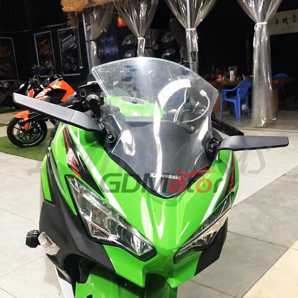 CBR125R CBR150R CBR250R CBR900RR CBR929RR CBR954RR CBR1000RR 汎用 ロゴ入り アルミ素材 ウイングミラー カウルミラー スリムミラー_画像5