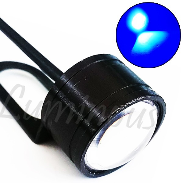 ゼファー400 ゼファー750 ゼファー1100 ZRX400 ZRX1100 ZRX1200 汎用 LED/ヘッドライト/ポジション/デイライト/テープ/マーカー ステー 青