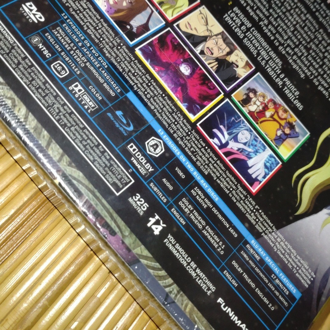 中古：LEVEL E レベルE DVD/Blu-ray 北米版